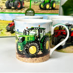 Set Of 4 Tractor Mugs Giftboxed 300ml