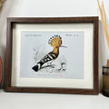 Hoopoe Bird Of Paradise Framed Print