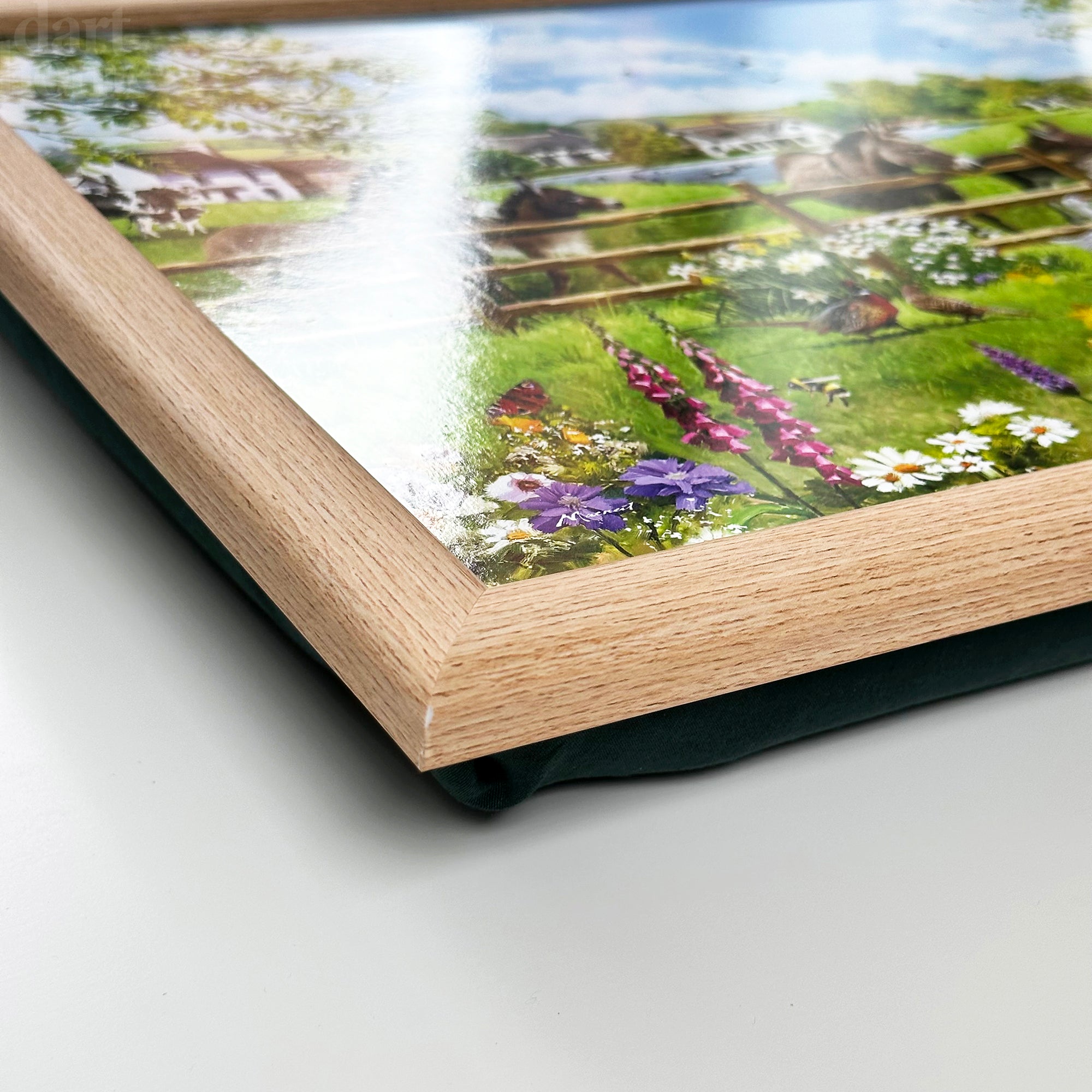 Donkey Farm Cushioned Lap Tray