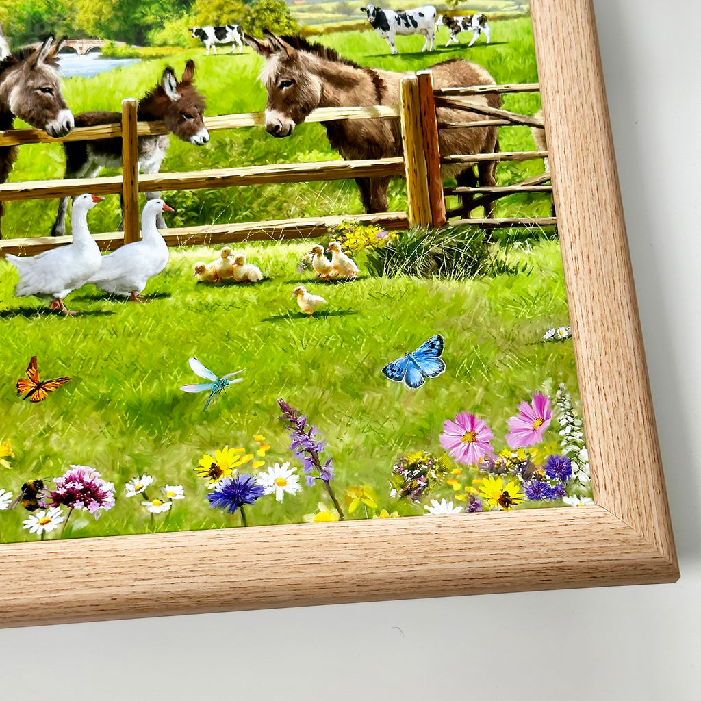 Donkey Farm Cushioned Lap Tray