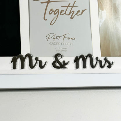 Better Together Wedding Triple Photo Frame