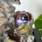 River Otters Indoor Water Fountain