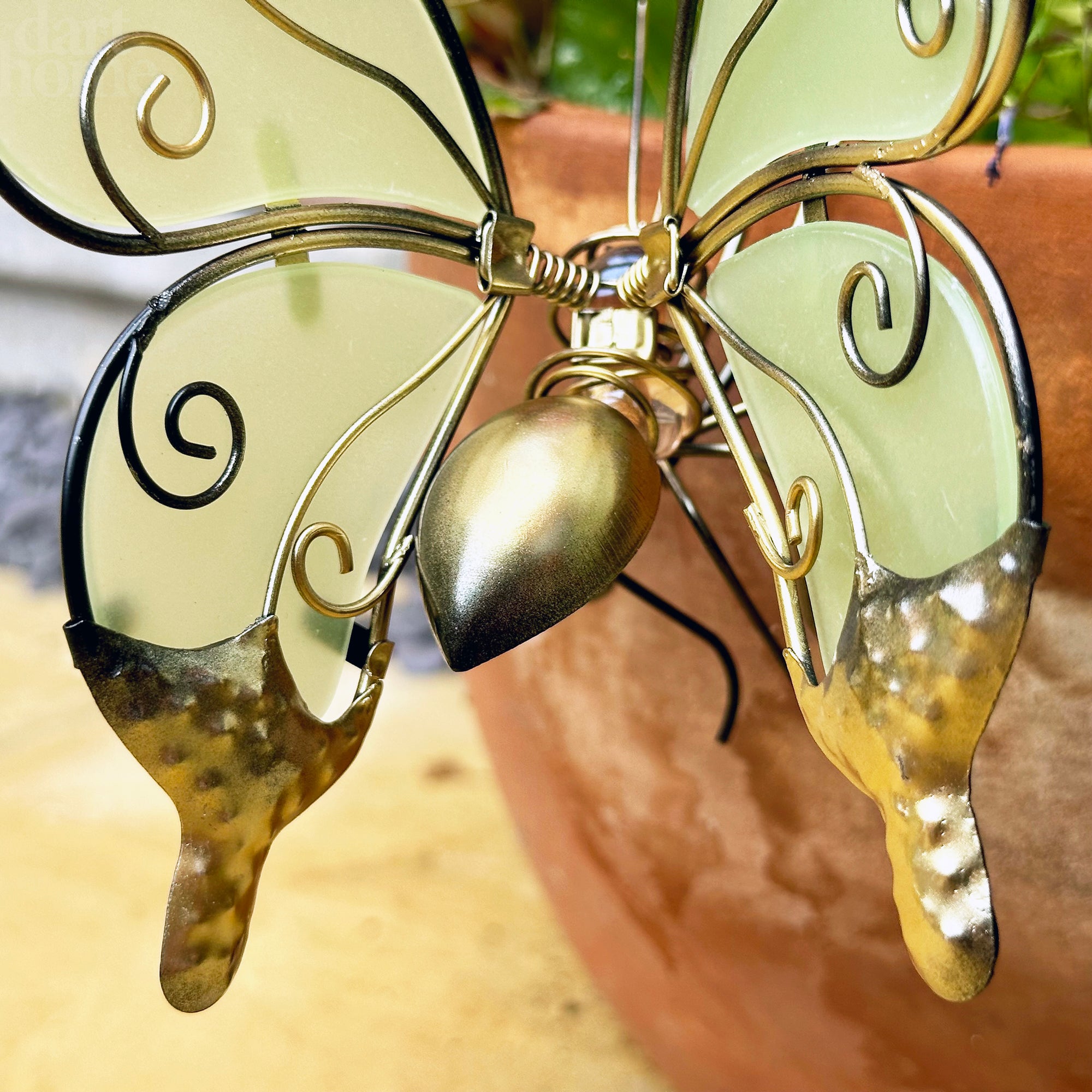 Glow In The Dark Butterfly Pot Hanger