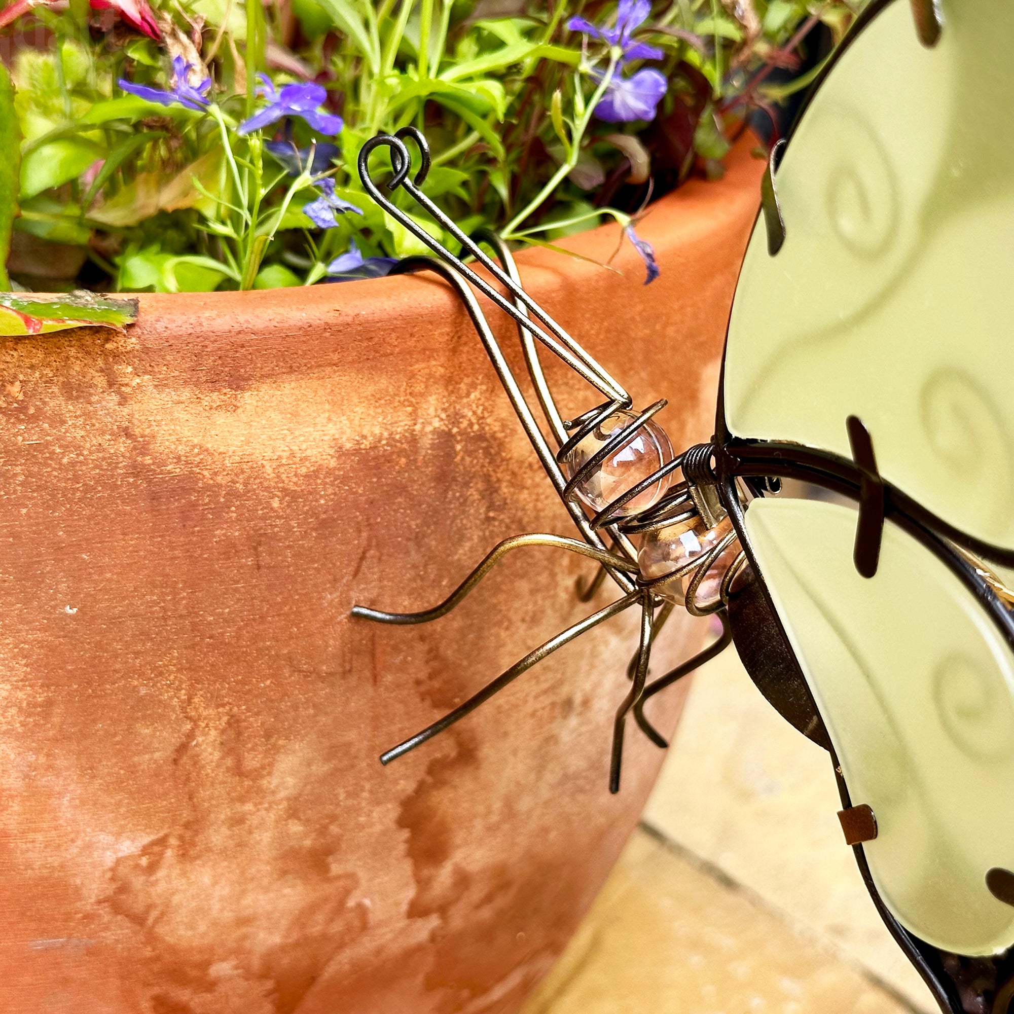 Glow In The Dark Butterfly Pot Hanger