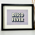 Retro Disco Fever Framed Wall Art