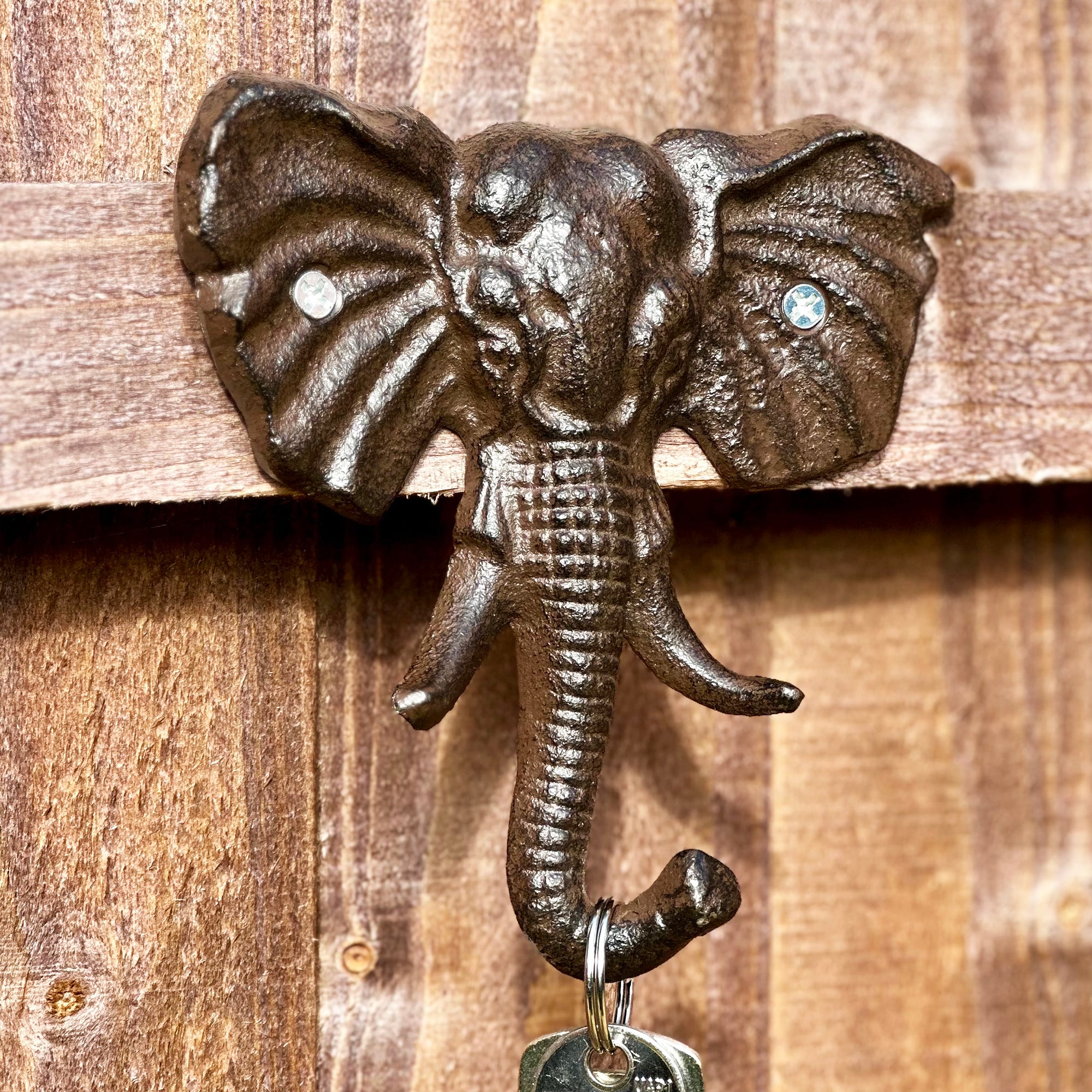 Cast Iron Elephant Single Hook