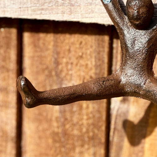 Gusseisen-Mann-Doppelhaken