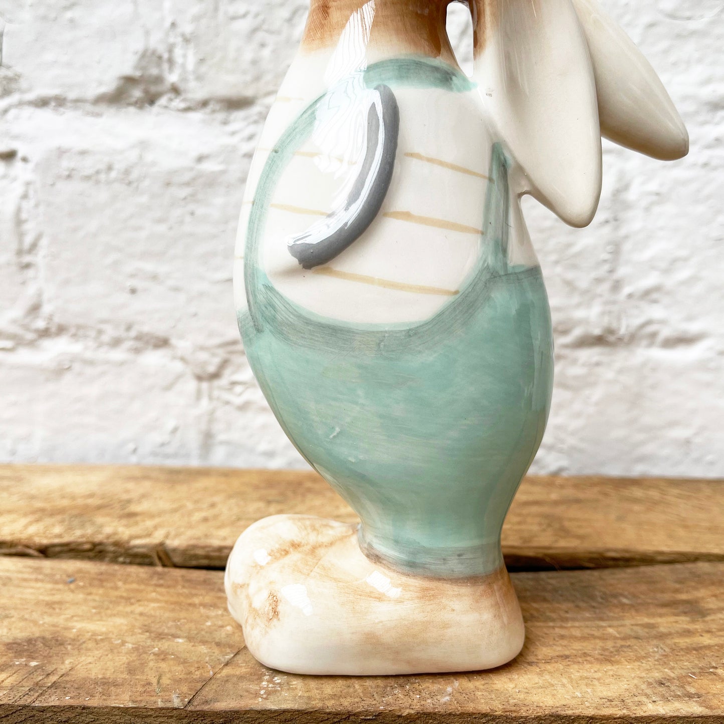 Ceramic Gazing Hare Figurine 19cm