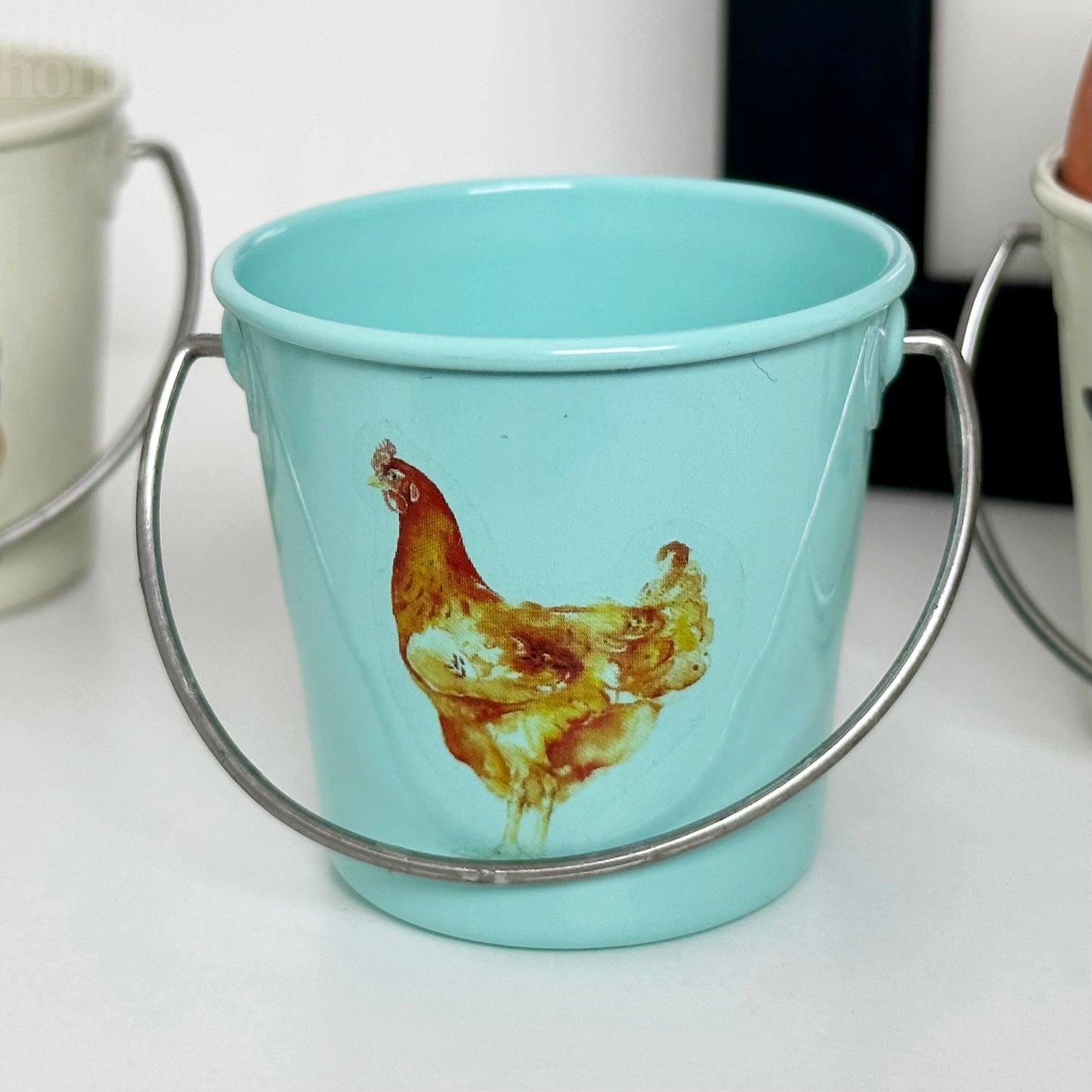 Set Of 4 Farm Animal Egg Cups