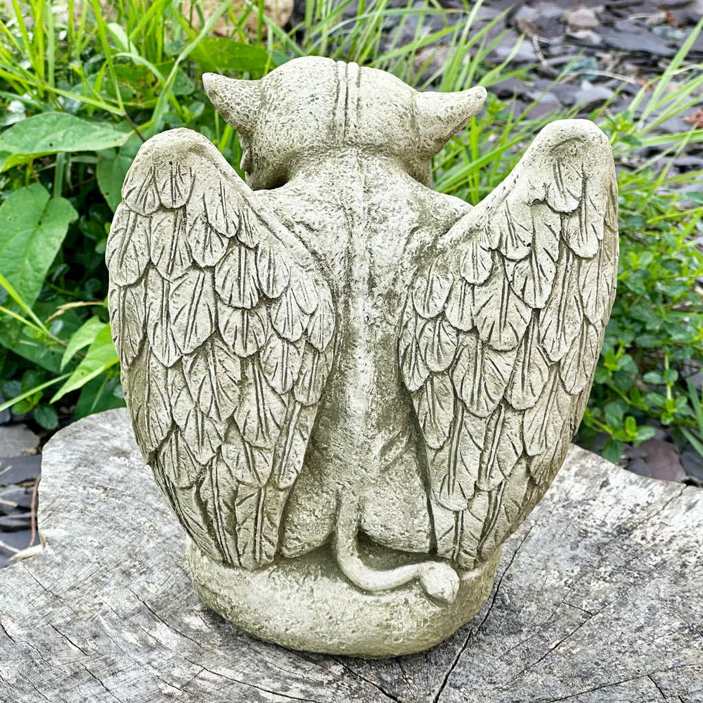 Stone Flying Gargoyle Sculpture