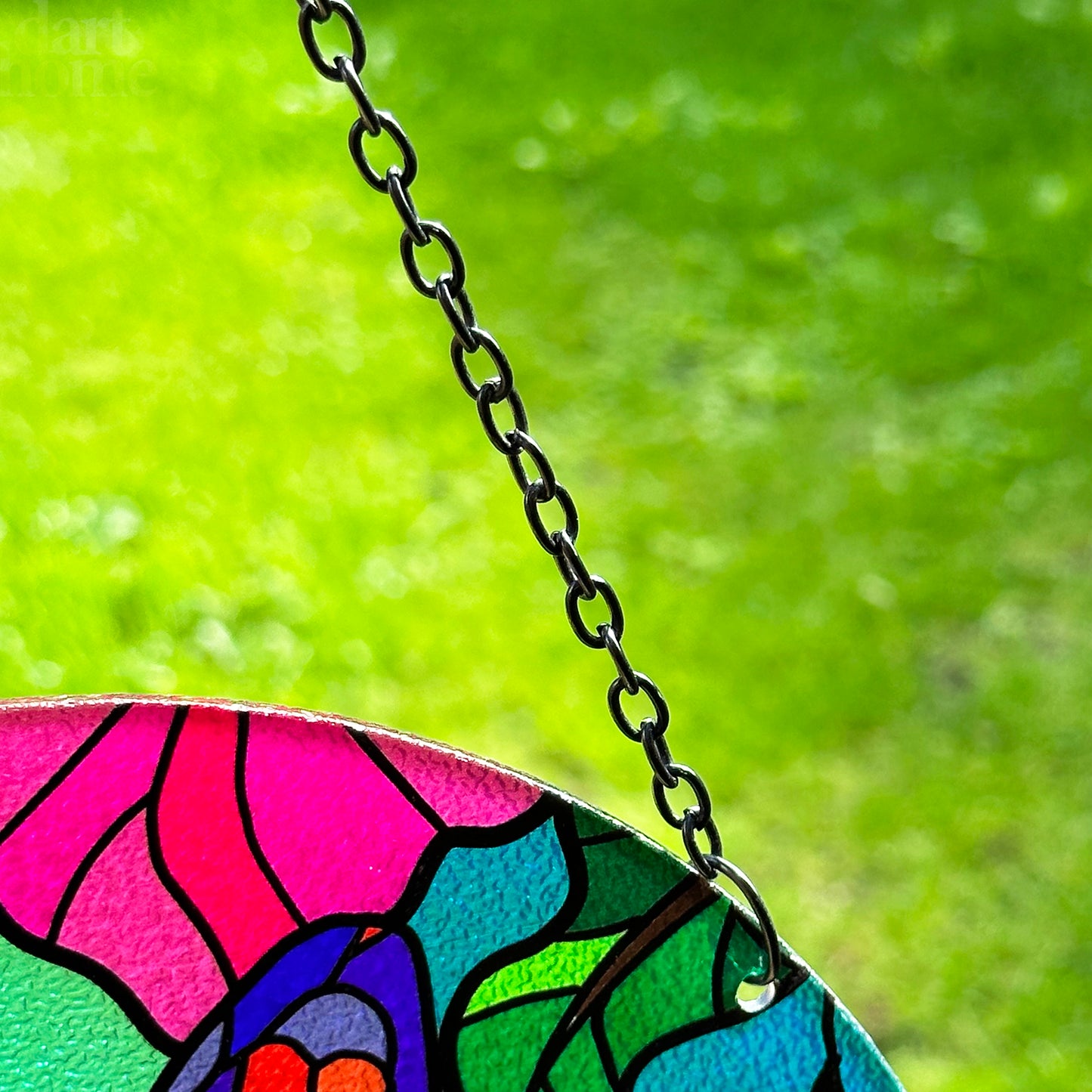 Beautiful Butterfly Stained Glass Suncatcher