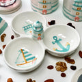 3 Section Lighthouse Dip Dish