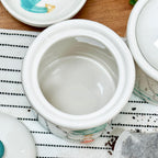 Set Of 3 Lighthouse Kitchen Canisters