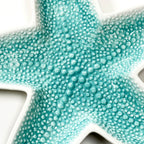 Large Teal Starfish Dish