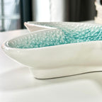 Large Teal Starfish Dish