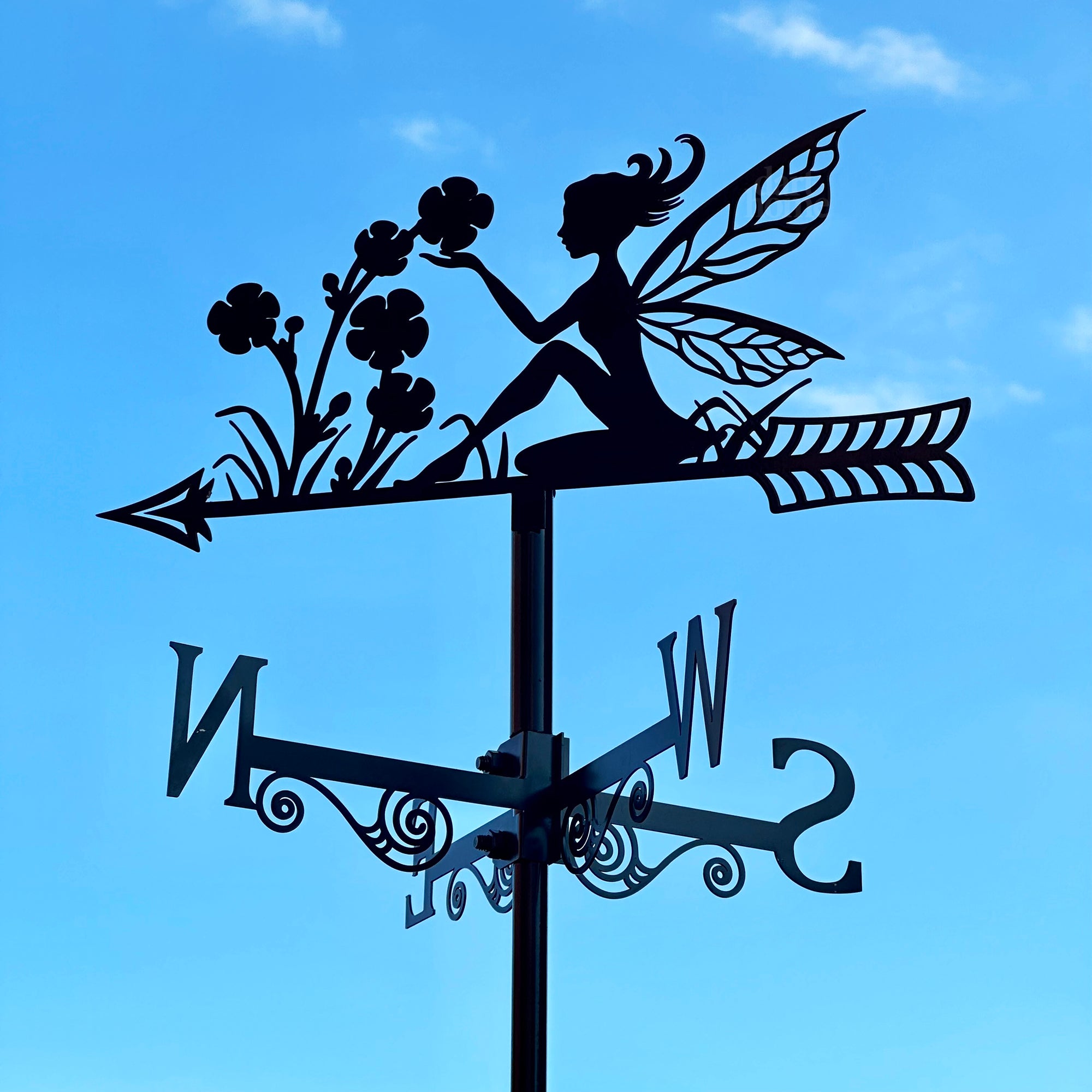 Feen-Silhouette-Wetterfahne