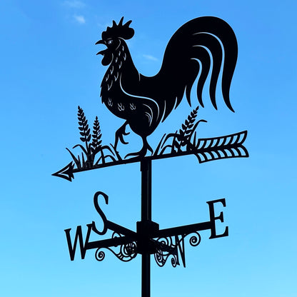 Cockerel Silhouette Weathervane