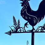 Cockerel Silhouette Weathervane