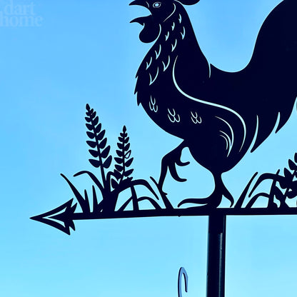 Cockerel Silhouette Weathervane