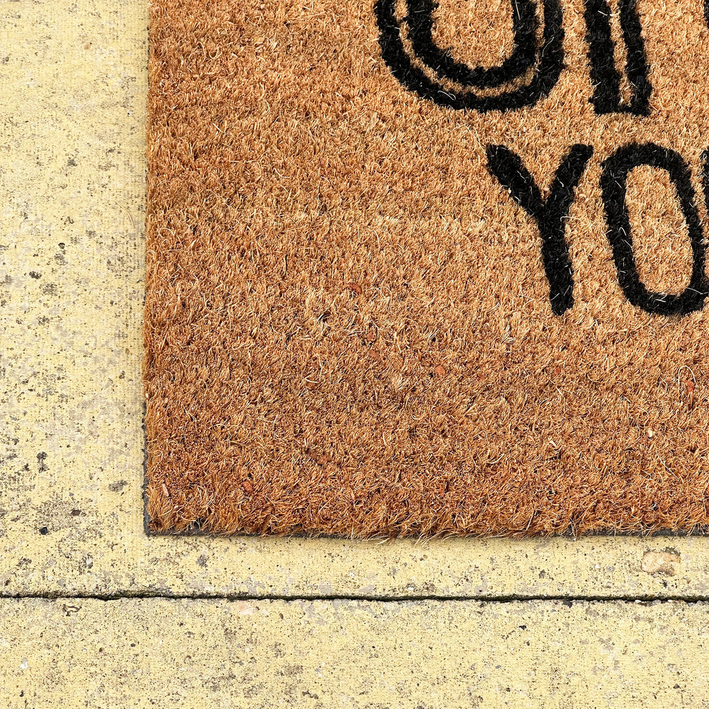 Oh No You Again Coir Doormat