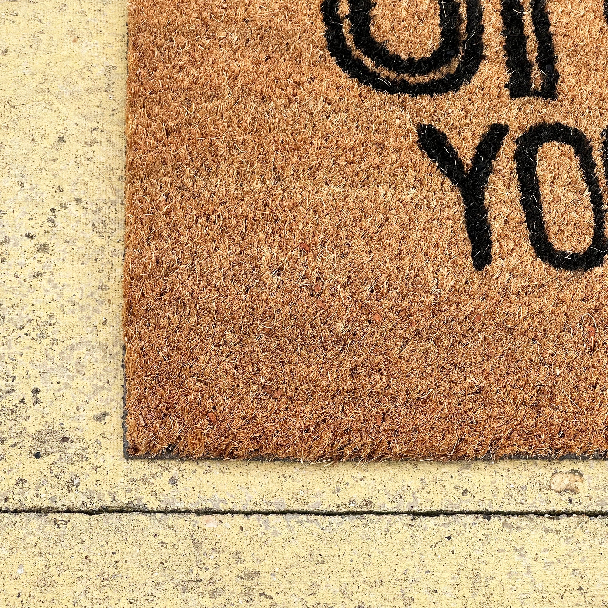 Oh No You Again Coir Doormat
