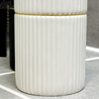 Set Of 2 Black And White Soap Dispensers 400ml