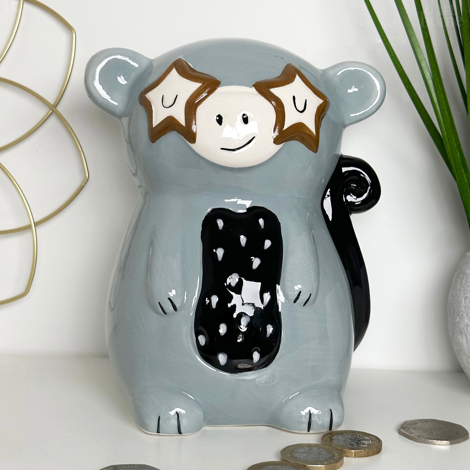 Disco Monkey Money Bank