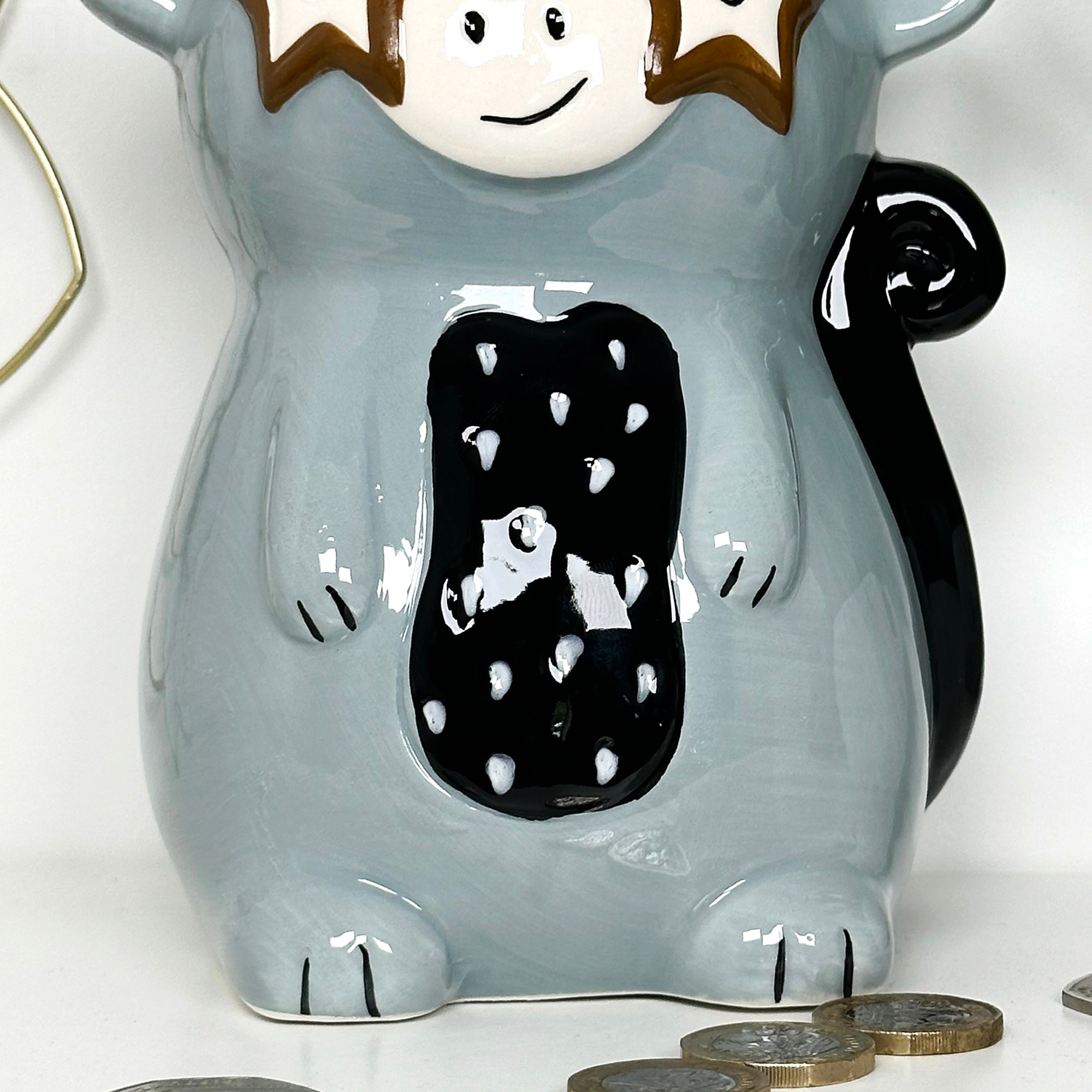 Disco Monkey Money Bank
