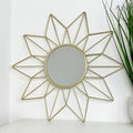 Gold Star Wall Mirror