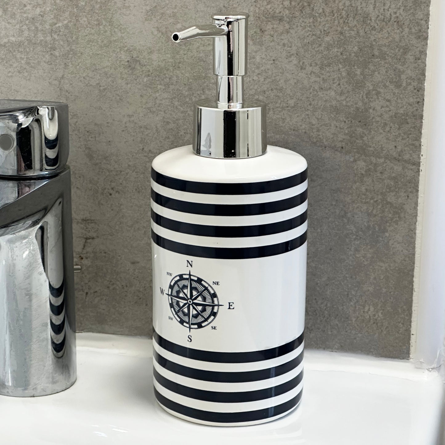 4pc Nautical Bathroom Accessory Set