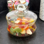 Glass 3 Tier Sweets Jar With Lid