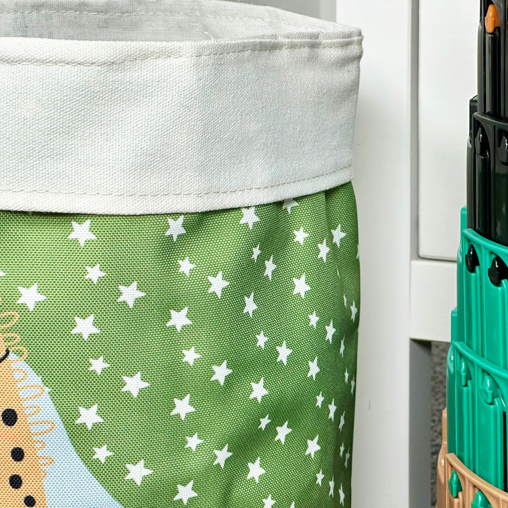 Giraffe Super Hero Laundry Basket
