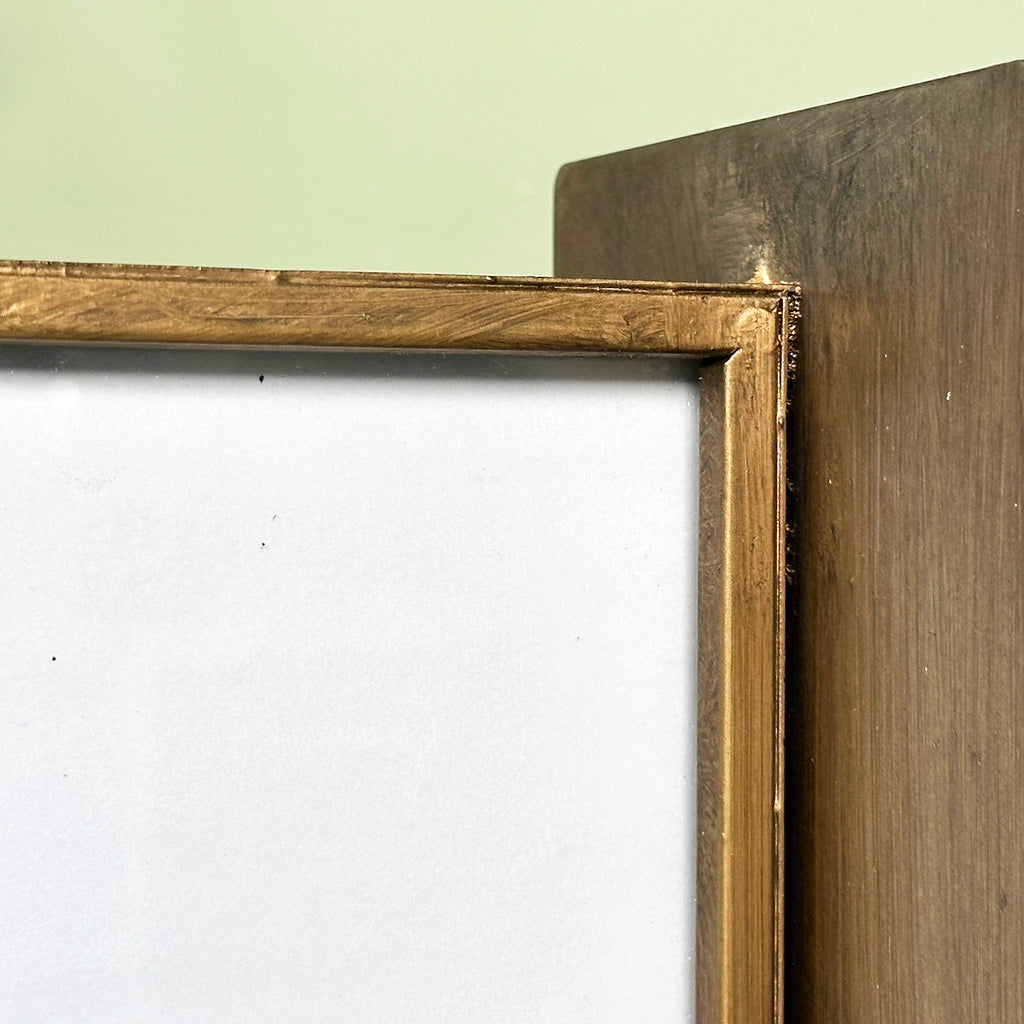 Antique Gold Photo Frame Bookends