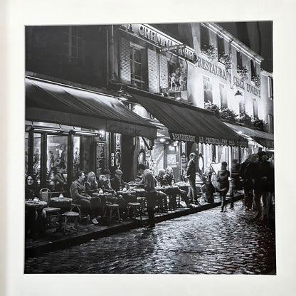 Paris Restaurant Framed Print