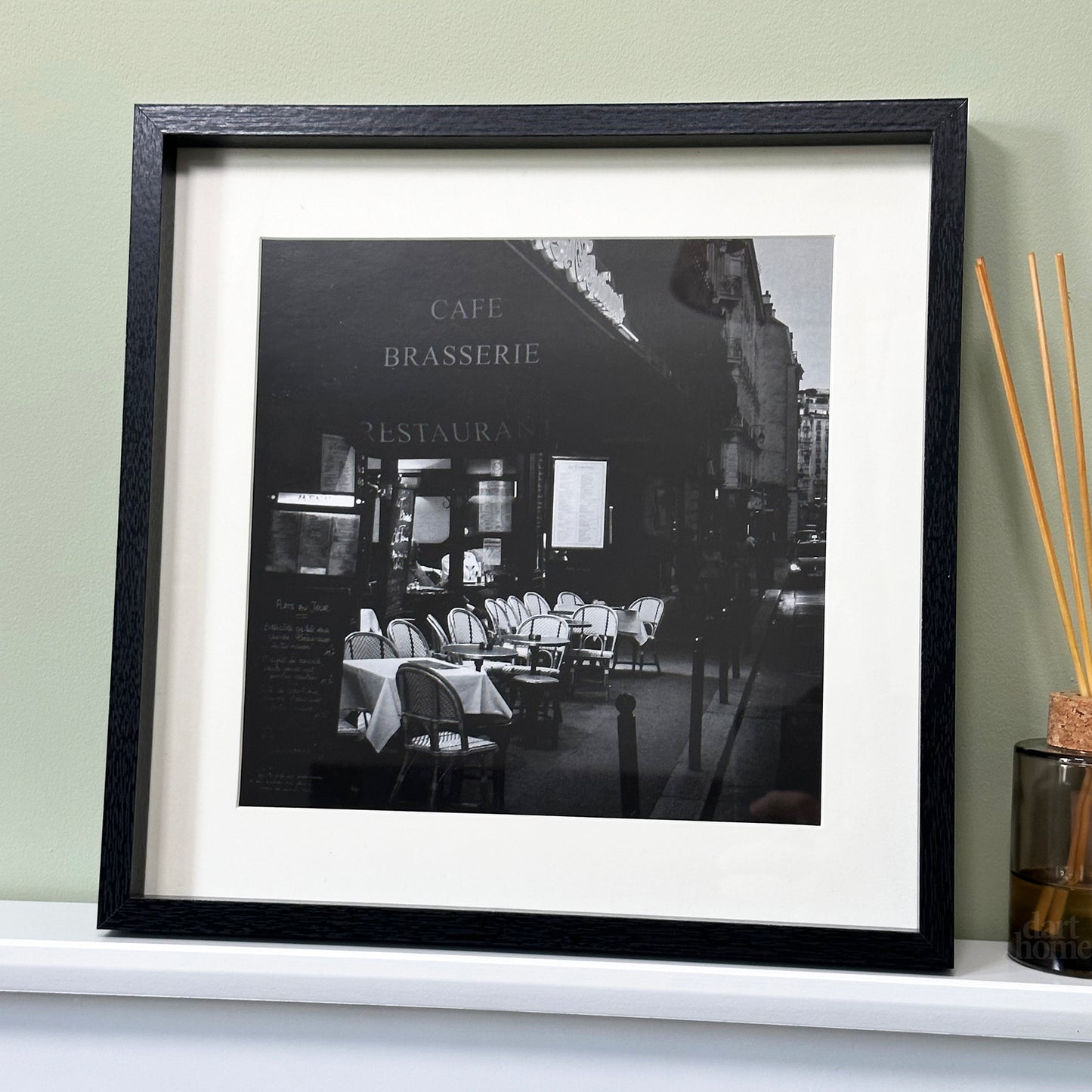 Paris Cafe Brasserie Framed Print