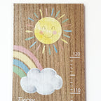 Rainbow Height Chart