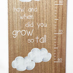 Rainbow Height Chart