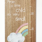 Rainbow Height Chart