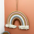 Baby Rainbow Macrame Wall Deco