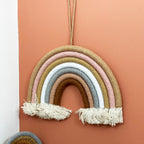 Baby Rainbow Macrame Wall Deco