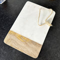 White Marble Chopping Board