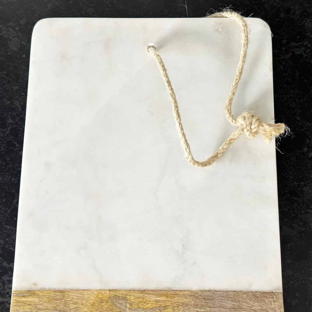 White Marble Chopping Board