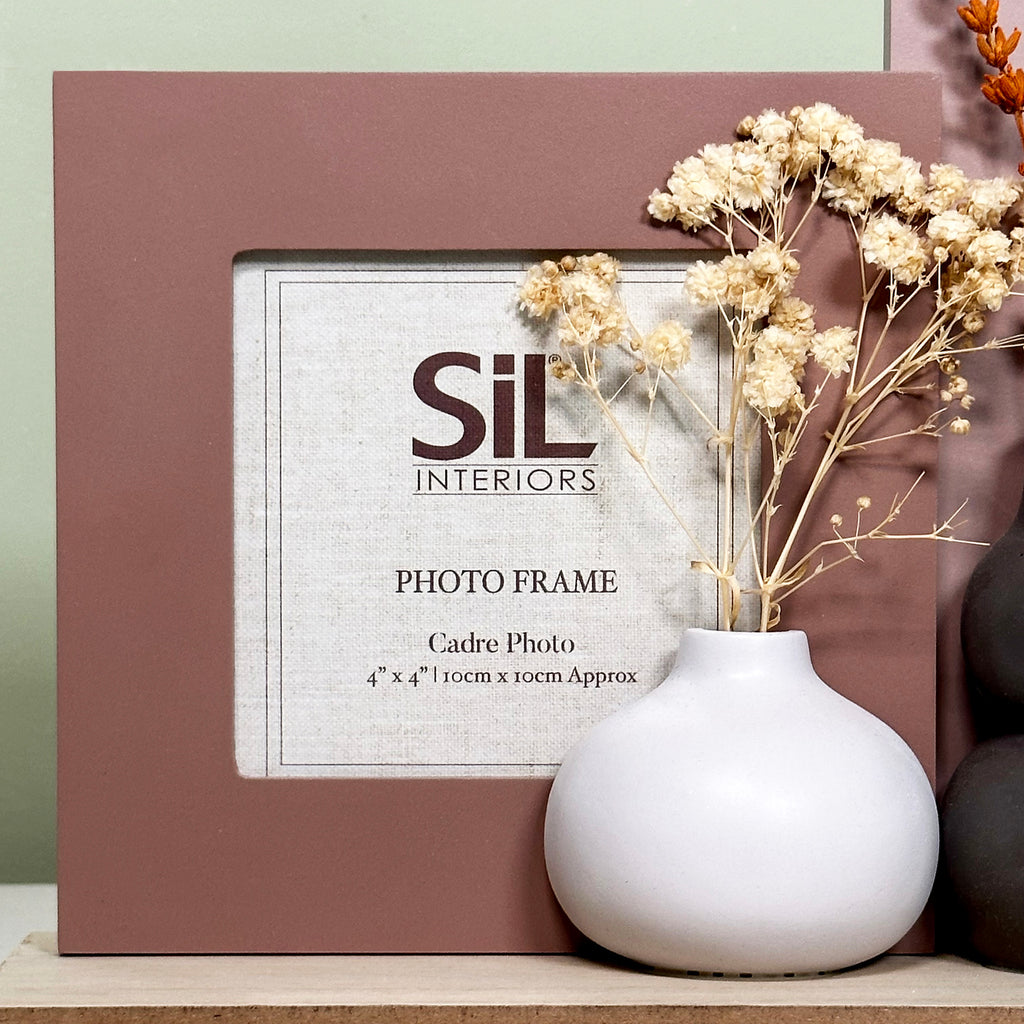Blush Dried Flowers Multi Photo Frame