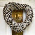 Love Heart Wicker Wreath