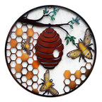 Honeycomb Beehive Garden Wall Art
