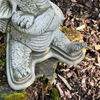 Stone Naughty Dragon Garden Sculpture