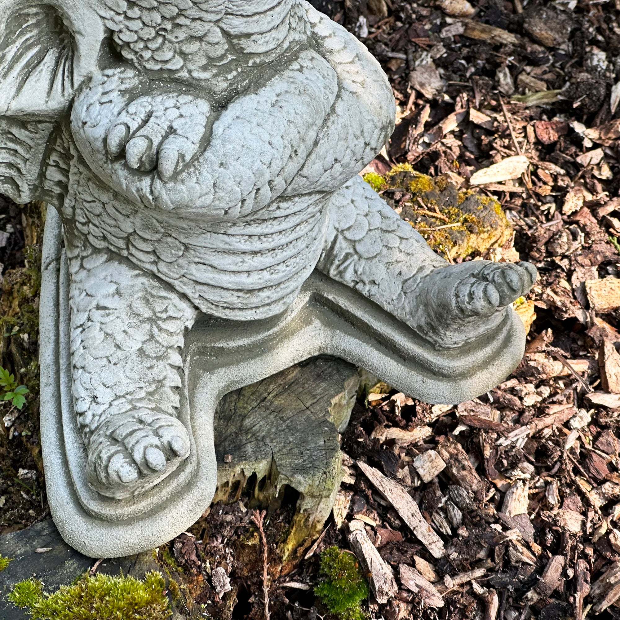 Stone Naughty Dragon Garden Sculpture