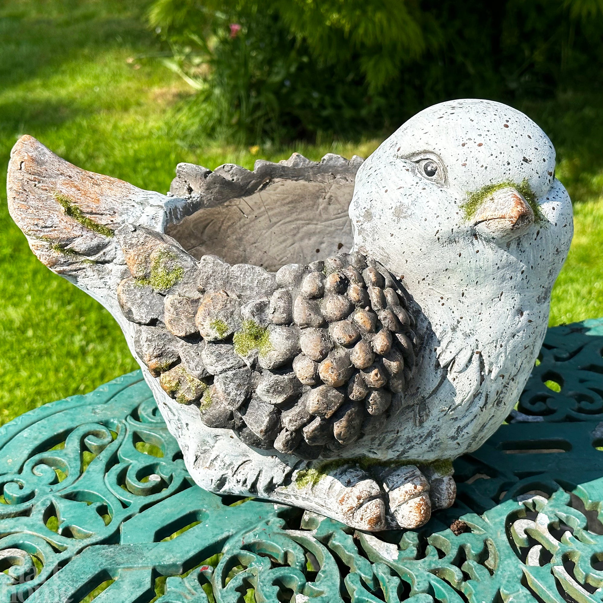 Large Bird Flower Pot