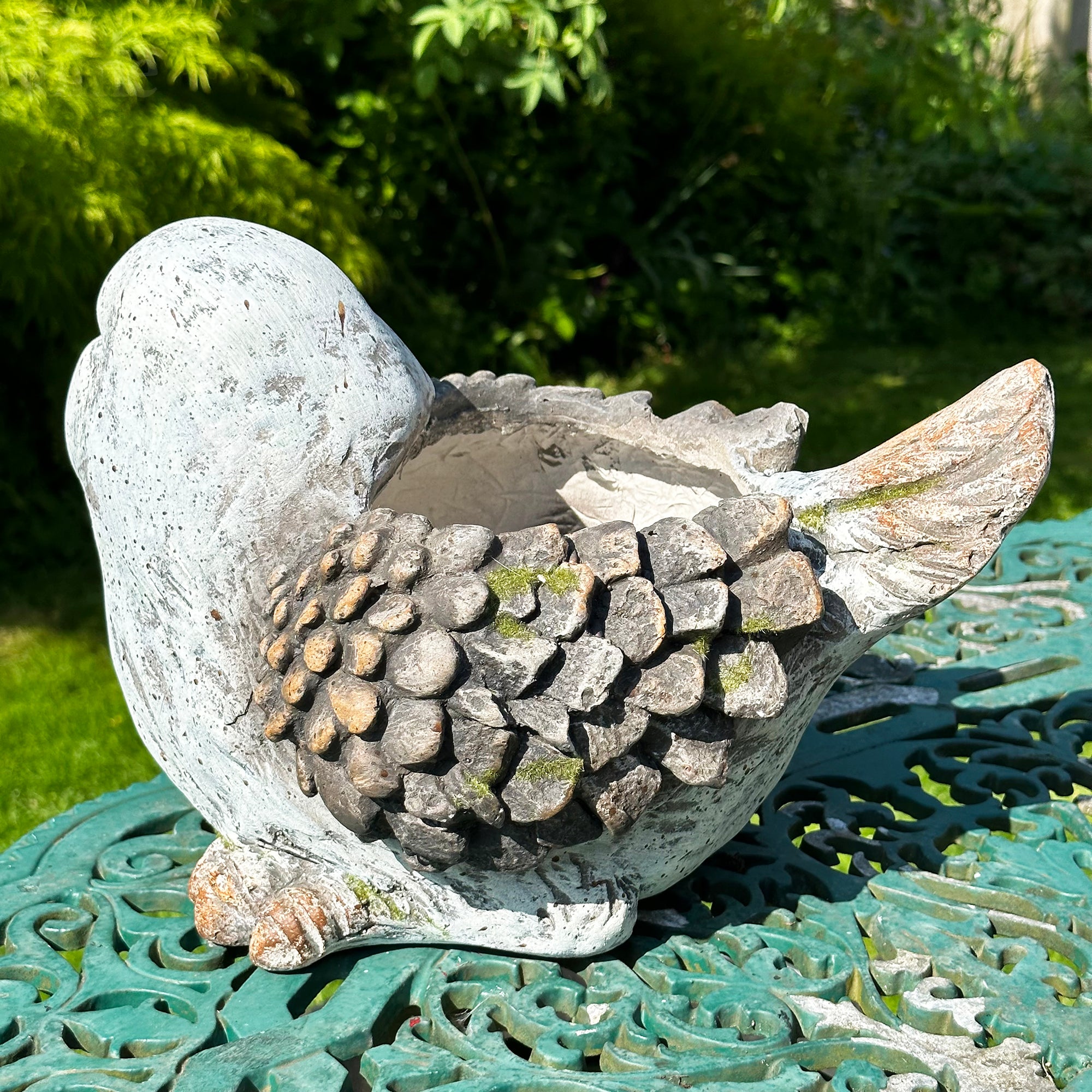 Large Bird Flower Pot