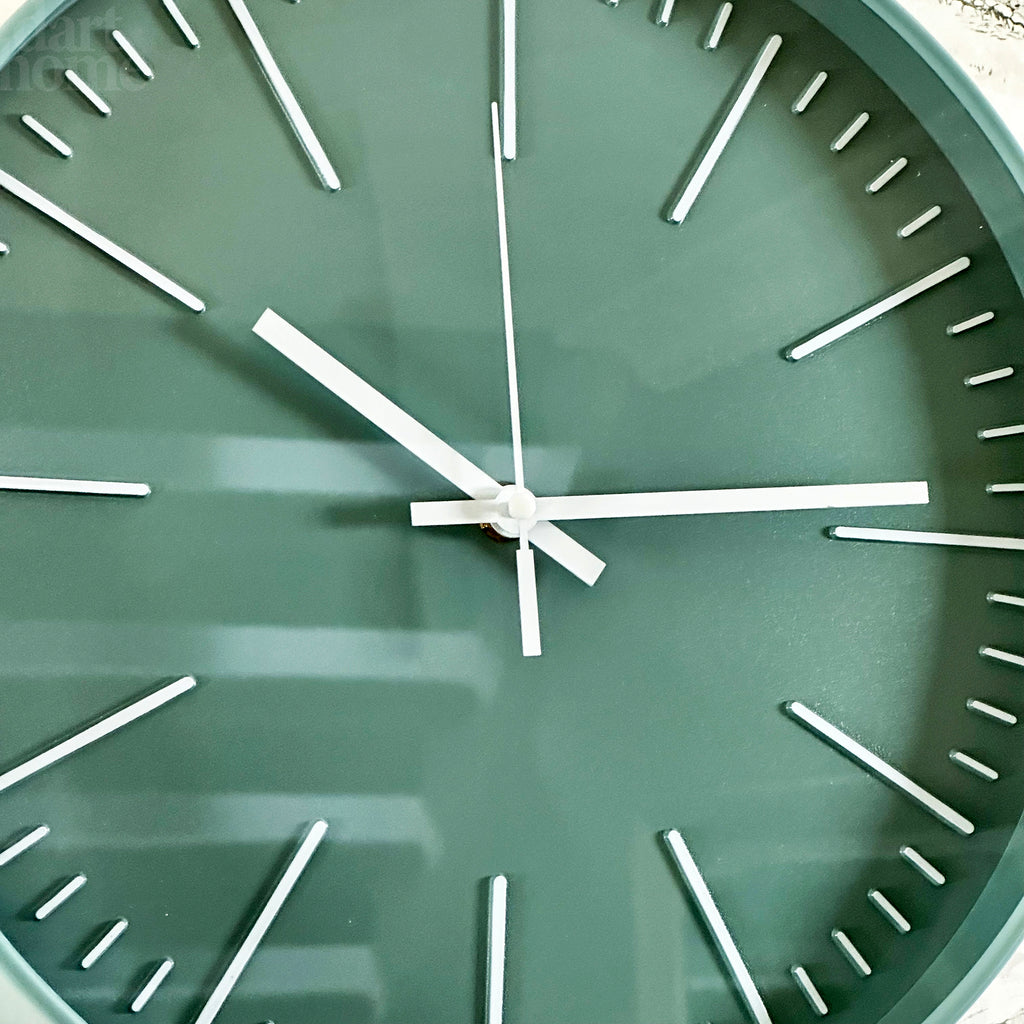 Teal Green Wall Clock